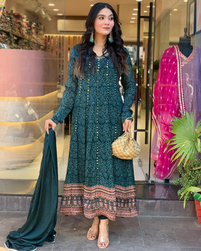 Embroidery frock