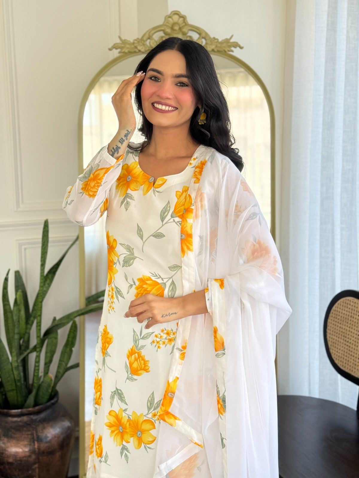 FLOWER SUIT