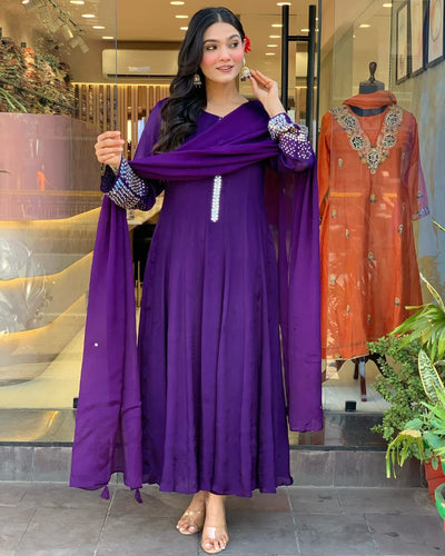 PURPLE FROCK