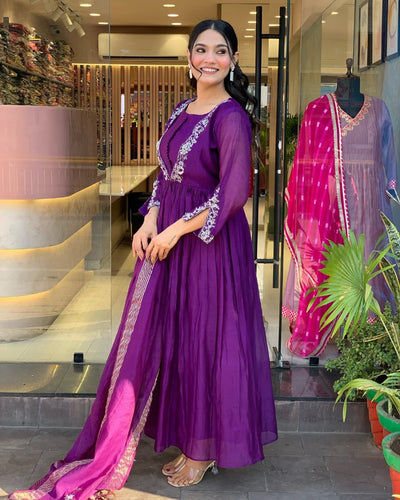 PURPLE FROCK