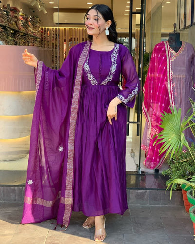 PURPLE FROCK
