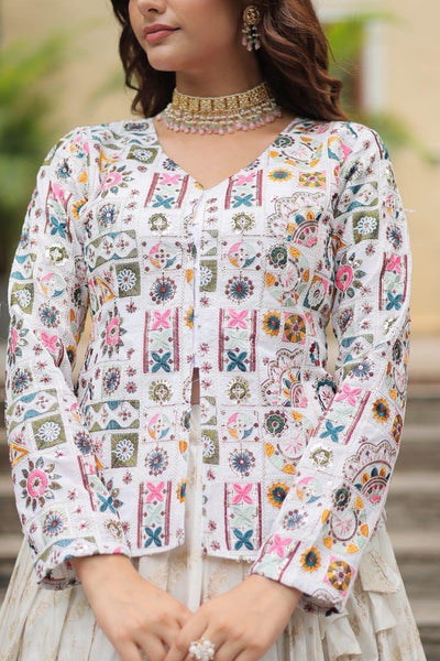Sequins Embroidered Readymade Co-Ord  Set