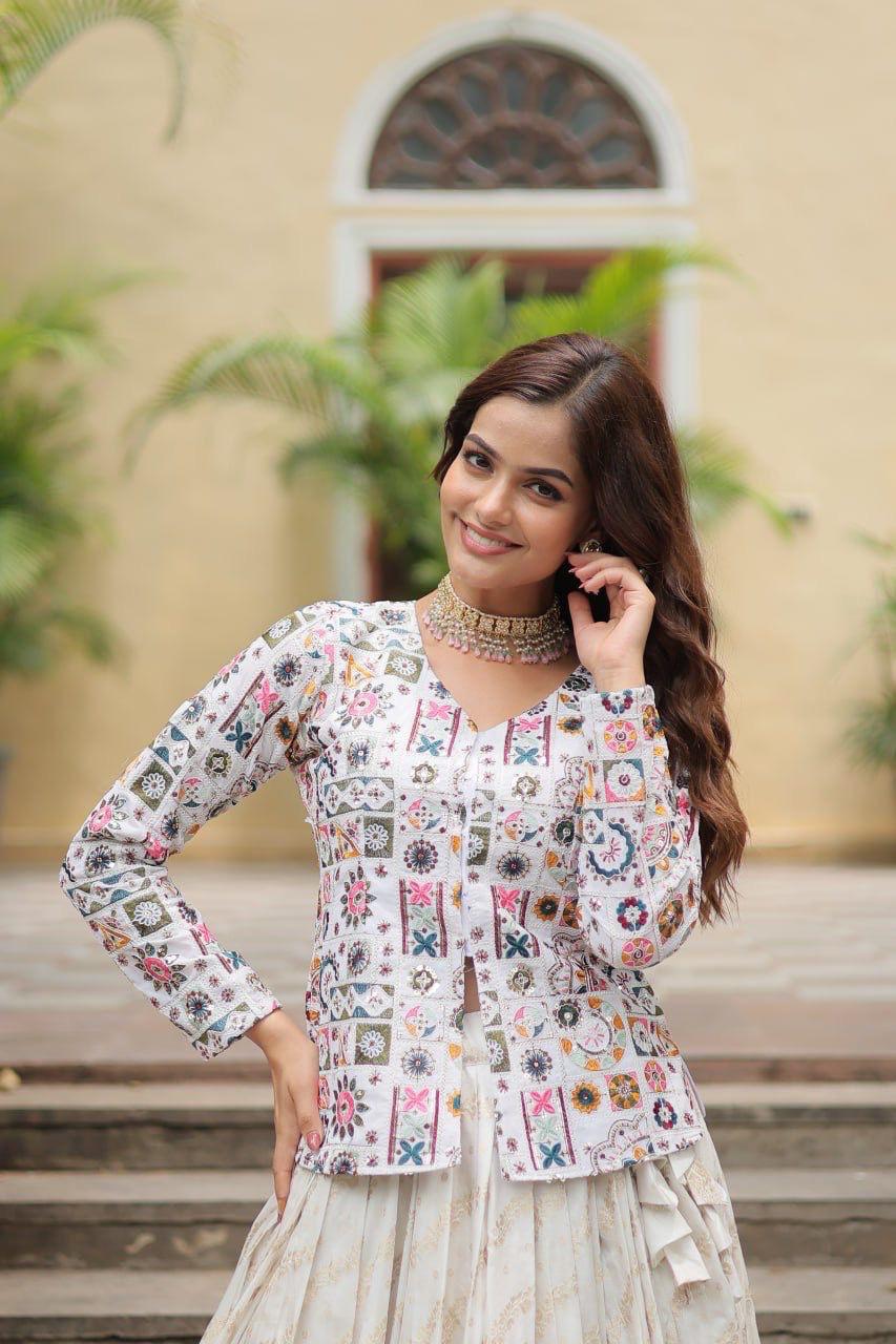 Sequins Embroidered Readymade Co-Ord  Set