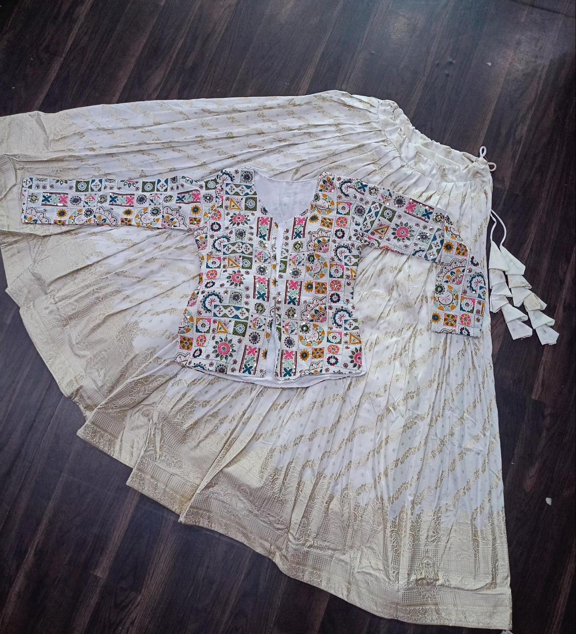 Sequins Embroidered Readymade Co-Ord  Set
