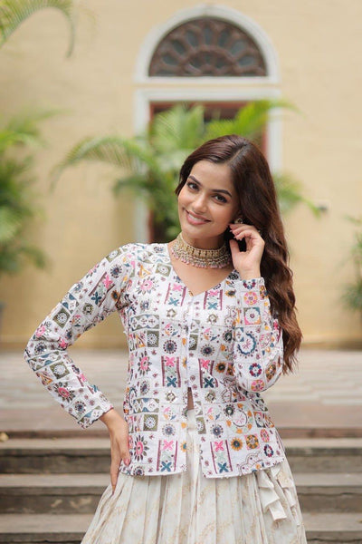 Sequins Embroidered Readymade Co-Ord  Set