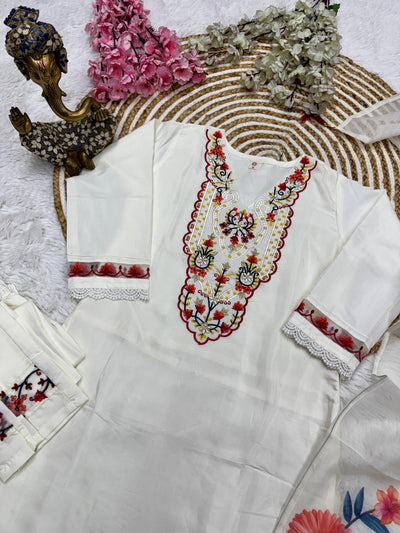 KURTI WITH PANT & DUPPATTA